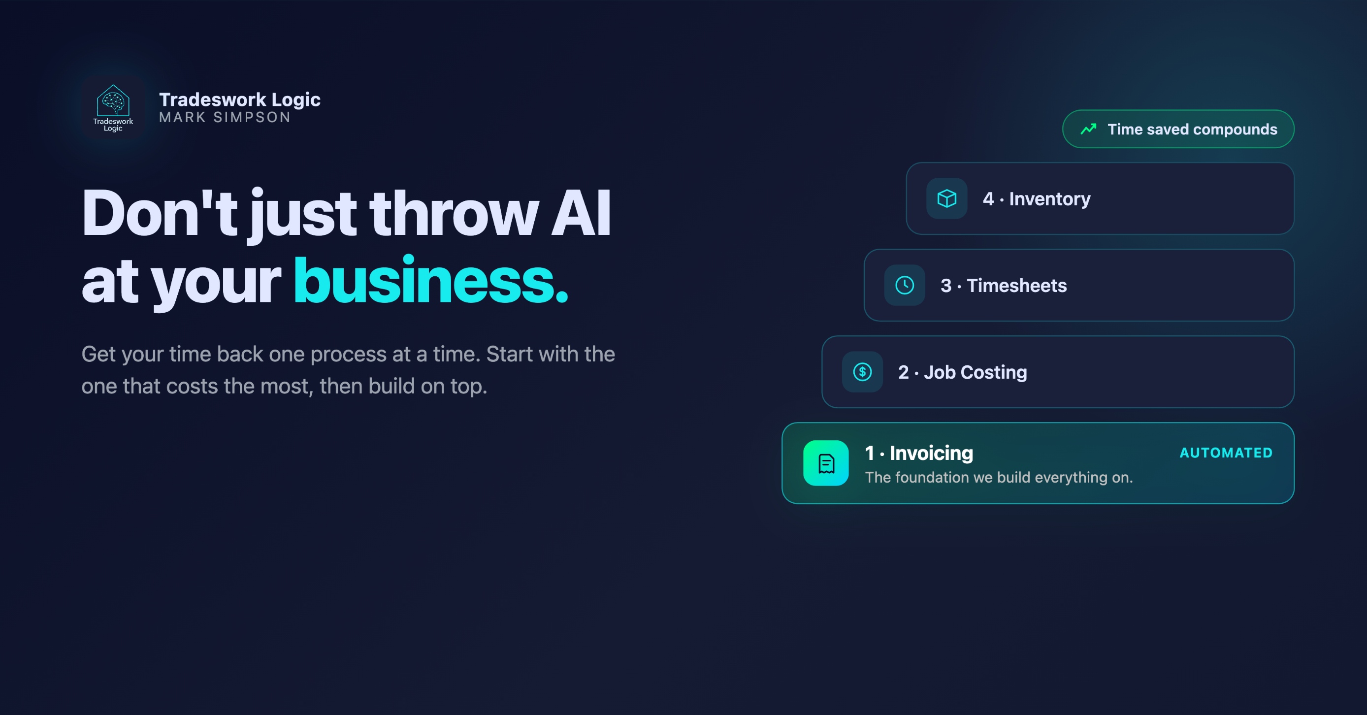 Don't Just Throw AI at Your Business
